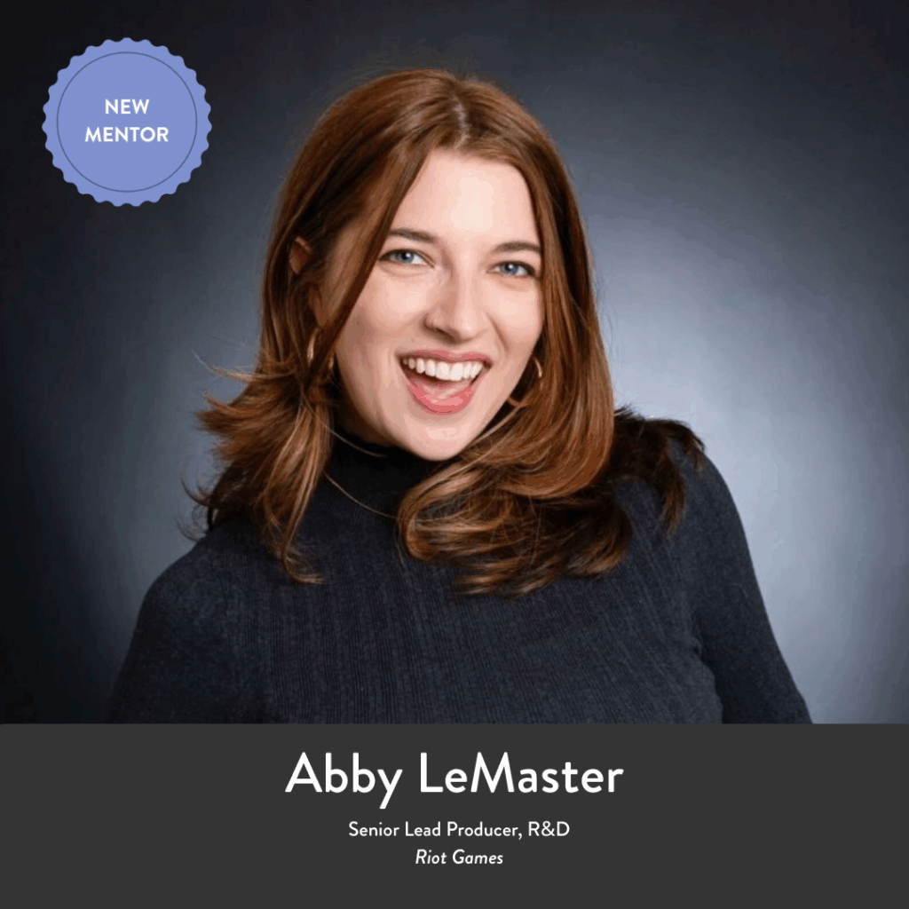 headshot for abby lemaster Senior Lead Producer, R&D at Riot Games